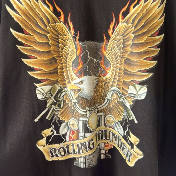 NWT Rolling Thunder Eagle T-Shirt - Picture 2 of 6